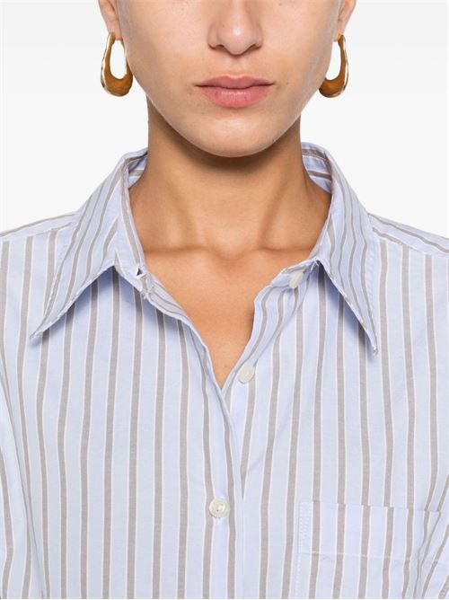 Camicia donna a righe ROY ROGER'S | RND90220T8110124C0557